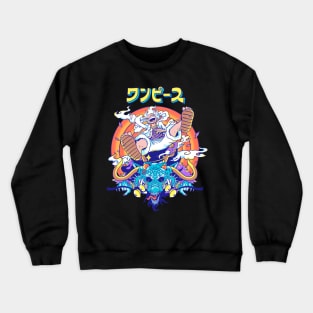 Luffy Gear 5 vs Kaido Crewneck Sweatshirt